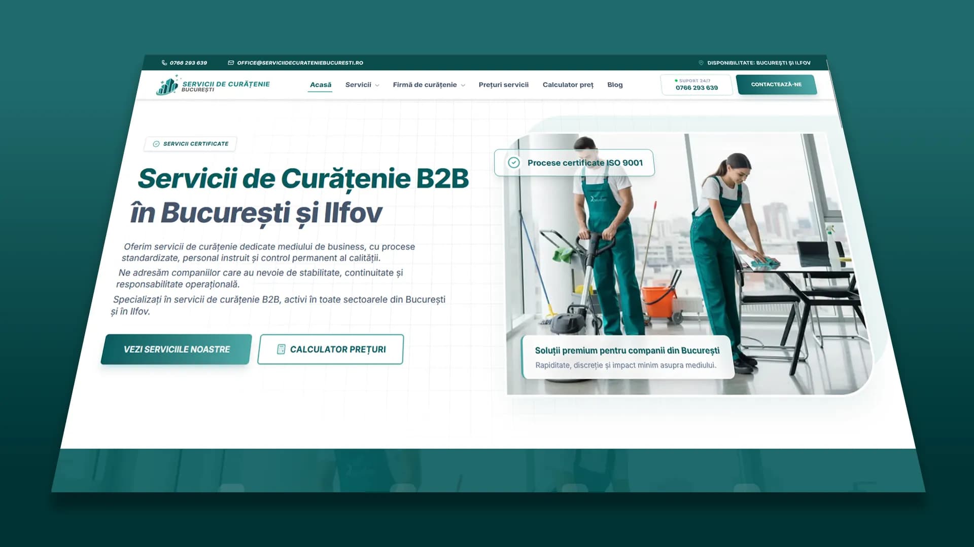 Servicii Curățenie București